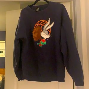 Retro Space Jam sweater